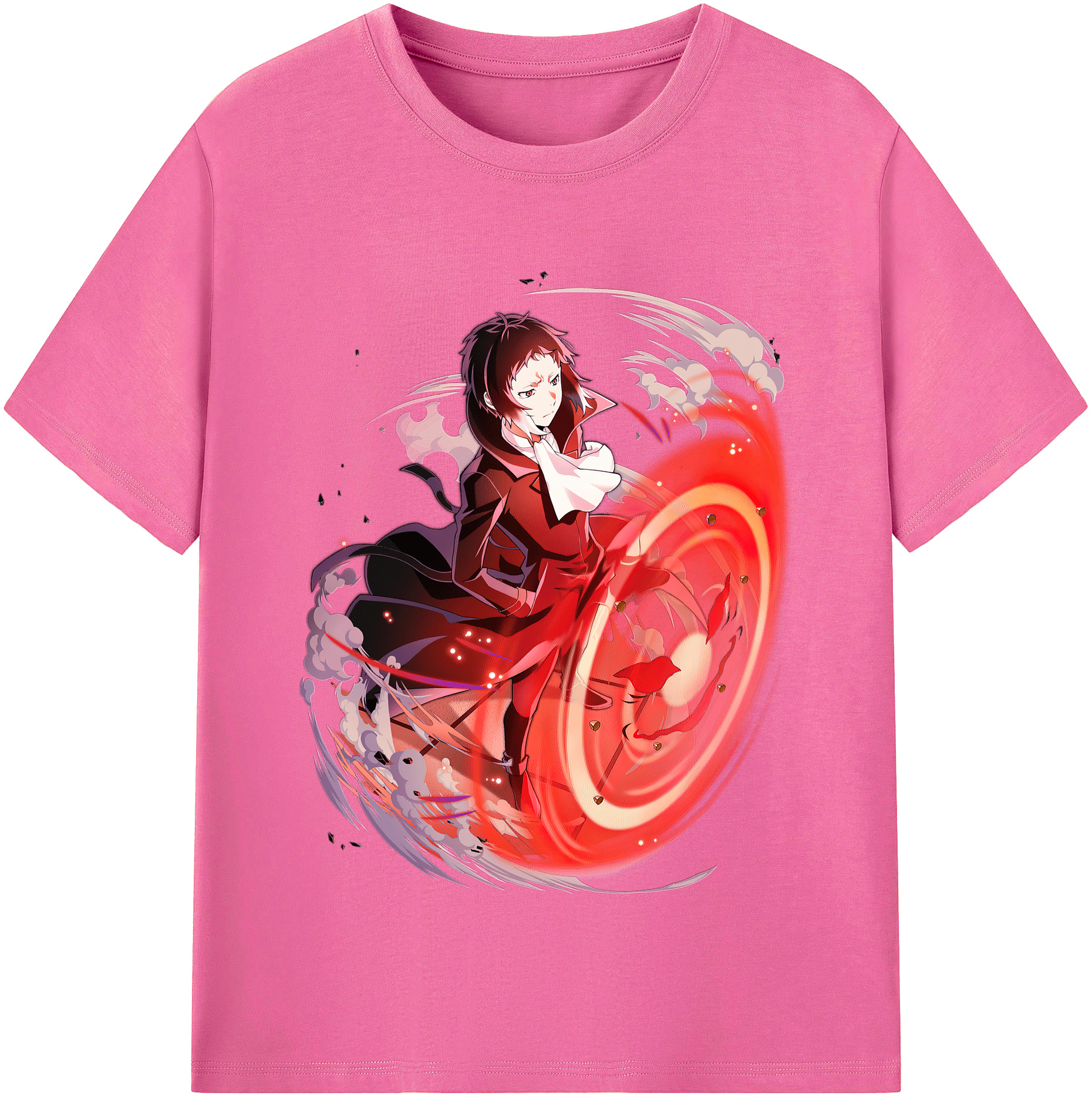 （画像用） 文豪ストレイドッグス Bungo Stray Dogs レディースカジュアルプリントTシャツ（綿100％）
